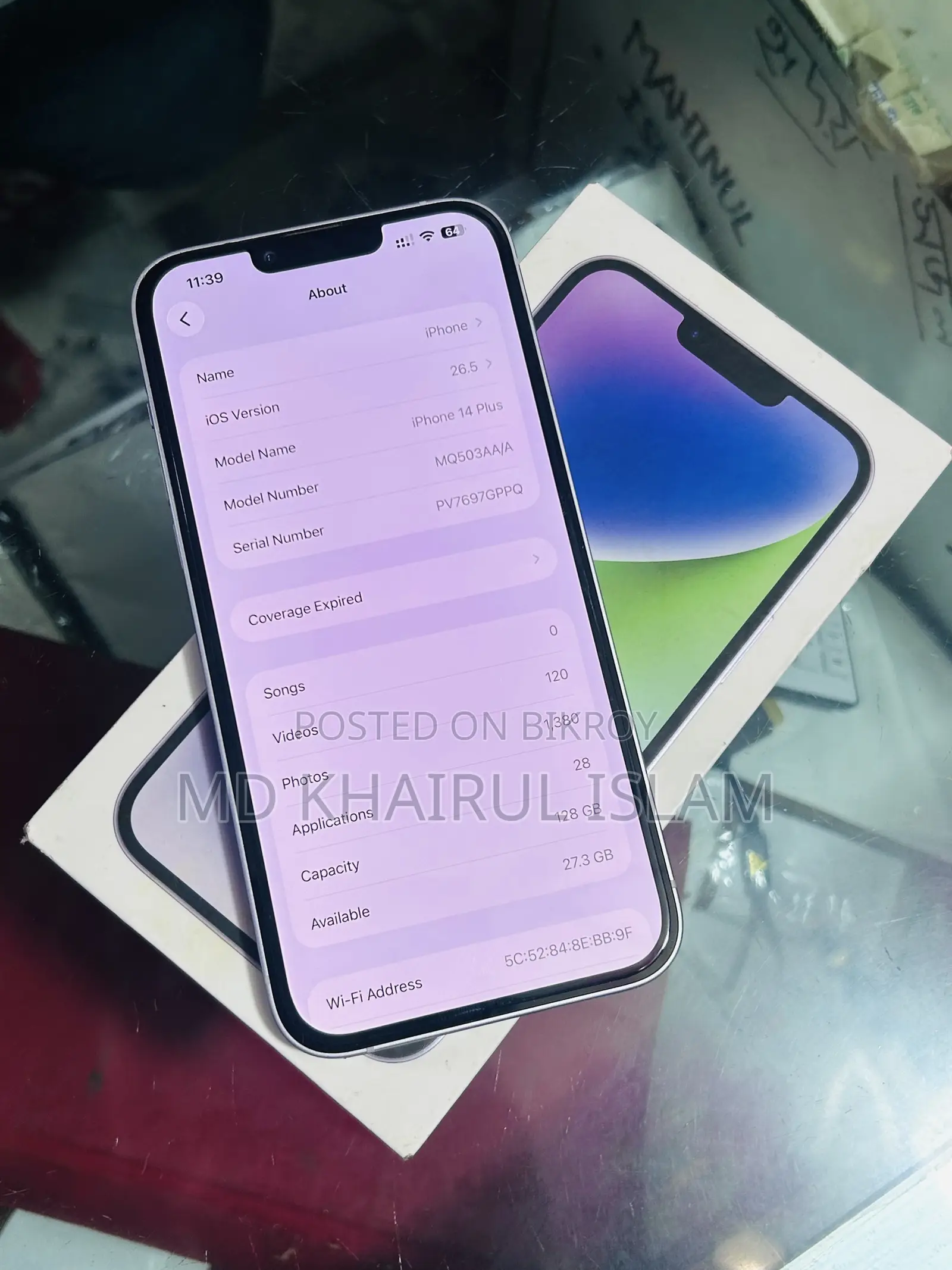 Apple iPhone 14 Plus 128 GB White