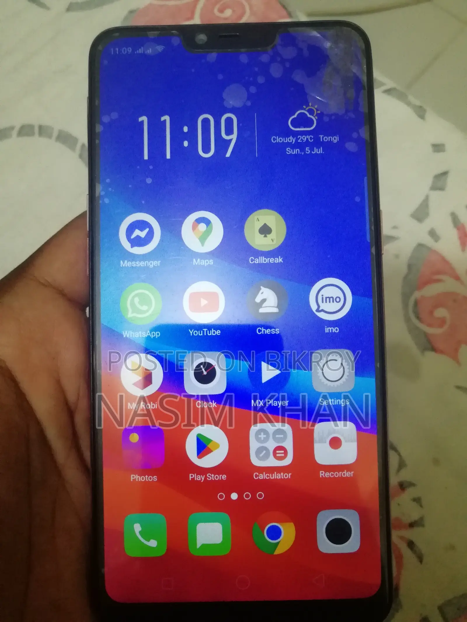 Oppo A3s 256 GB Gold