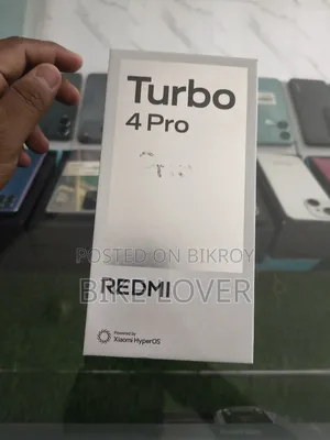 New Xiaomi Redmi Turbo 4 Pro 256 GB Black