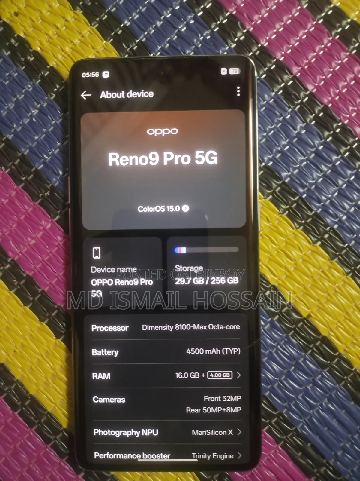 Oppo Reno10 Pro (China) 256 GB White
