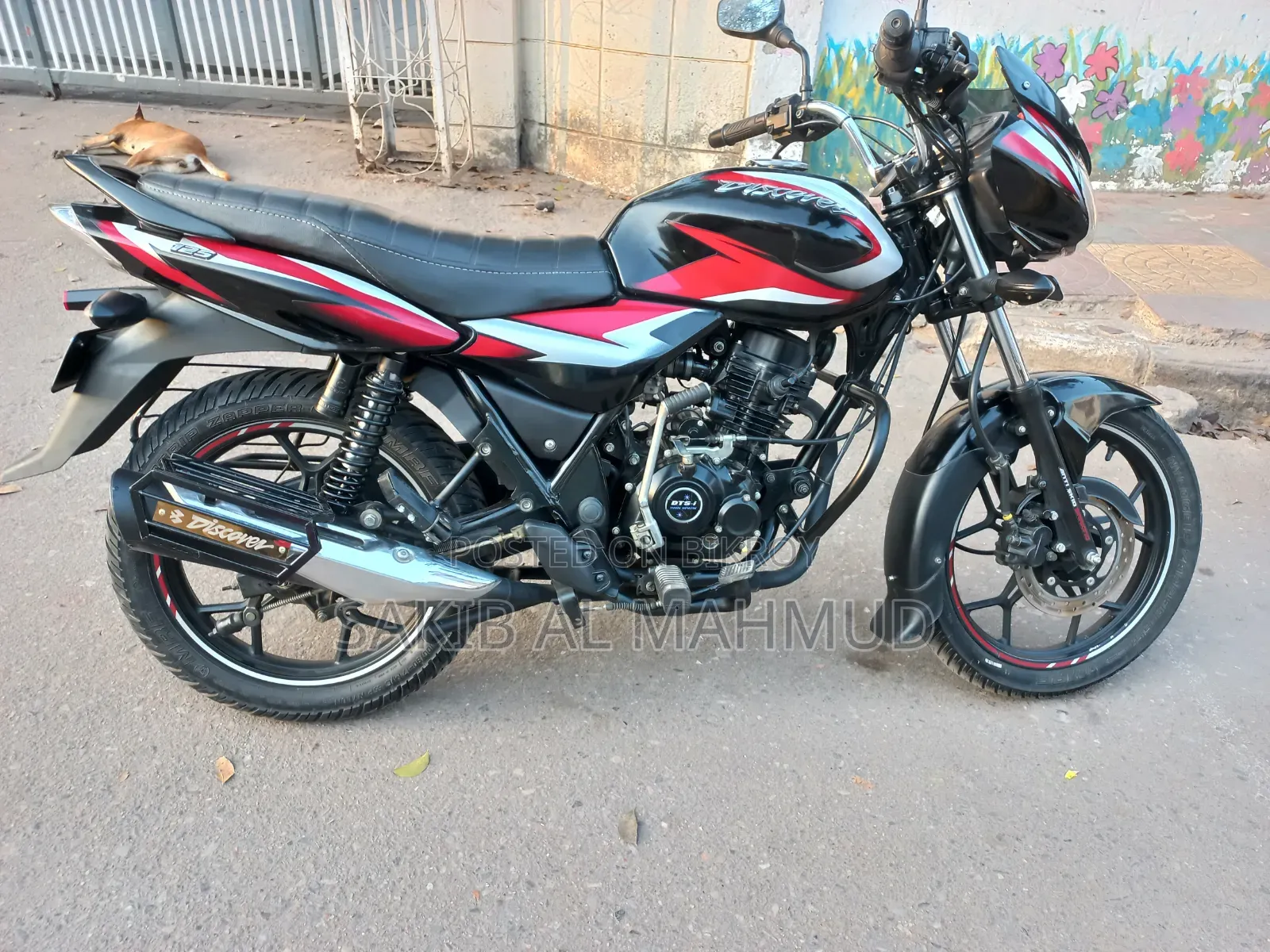 Bajaj Discover 125 2025 Red