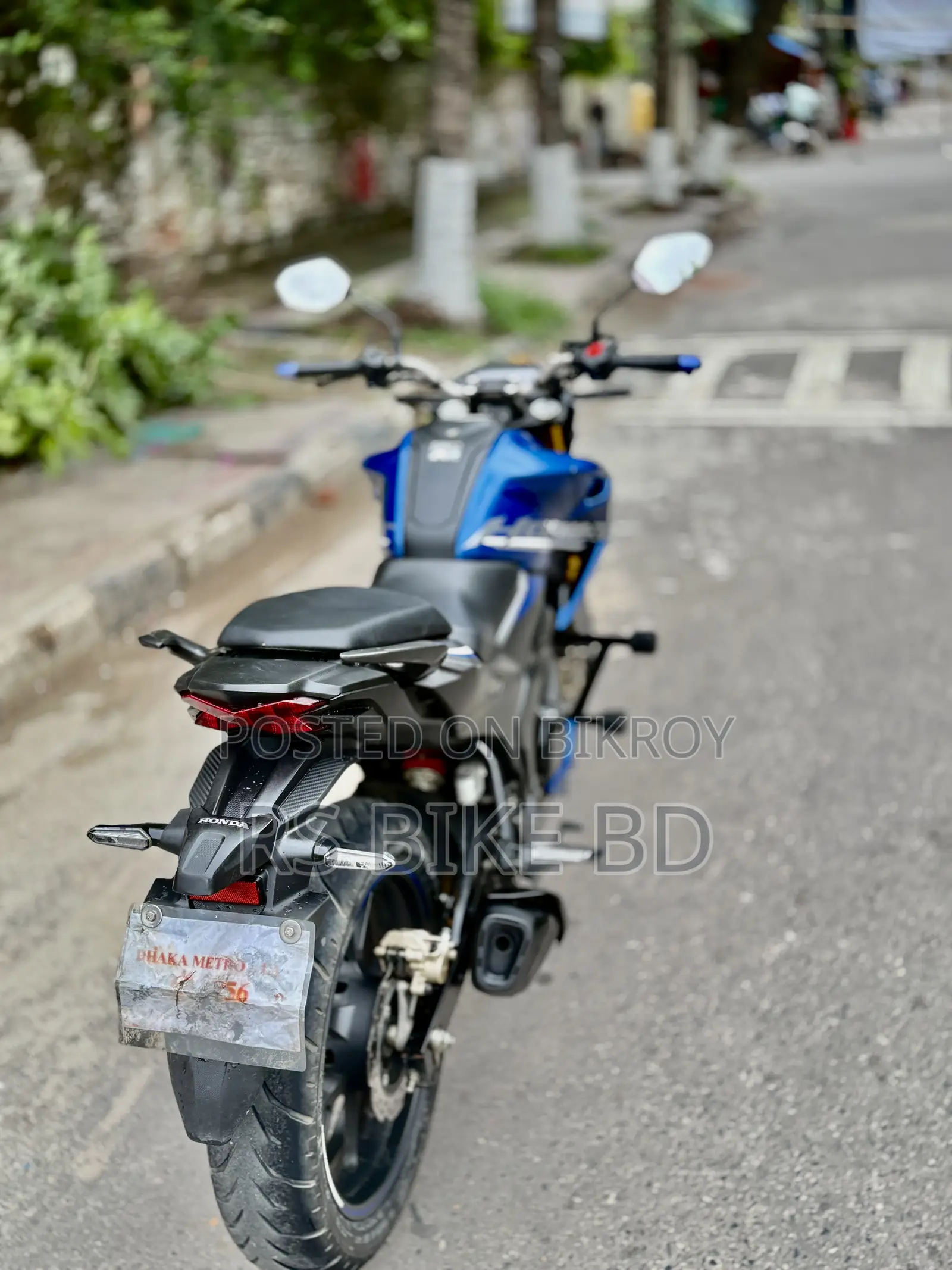 হোন্ডা হর্নেট ২০২৪ ব্লু