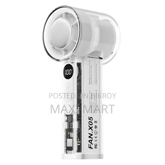 X05 Handheld High-Speed Turbo Cooling Fan 3000mAh Battery