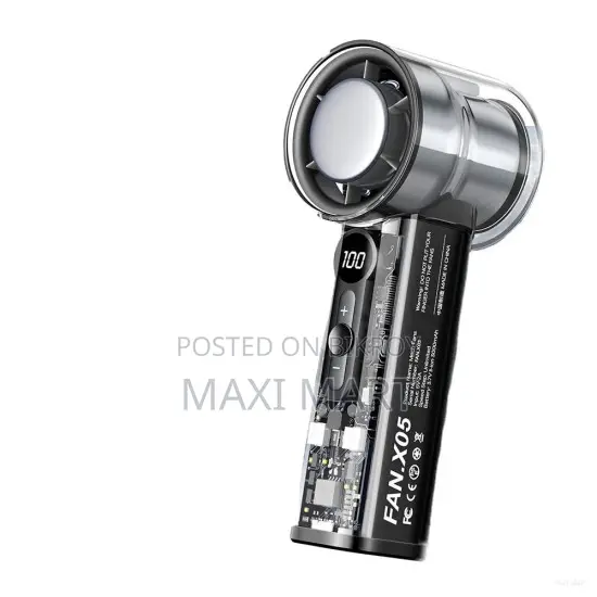 X05 Handheld High-Speed Turbo Cooling Fan 3000mAh Battery