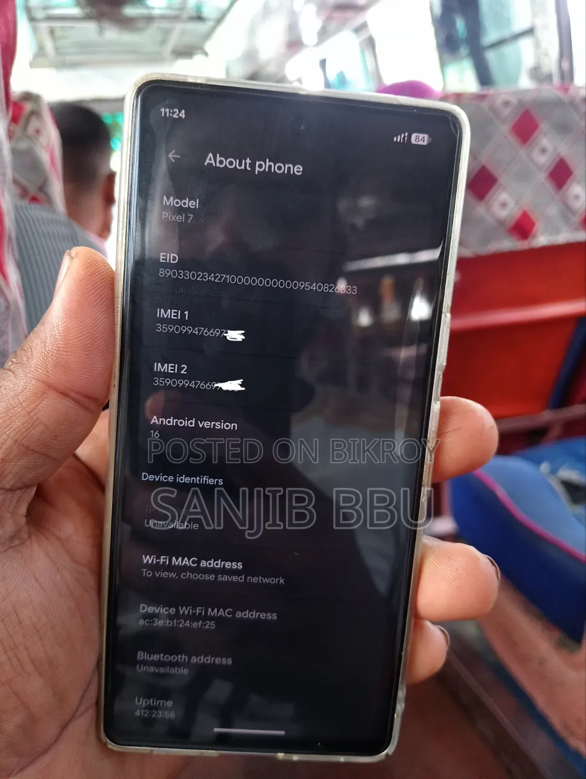 Google Pixel 7 128 GB Purple