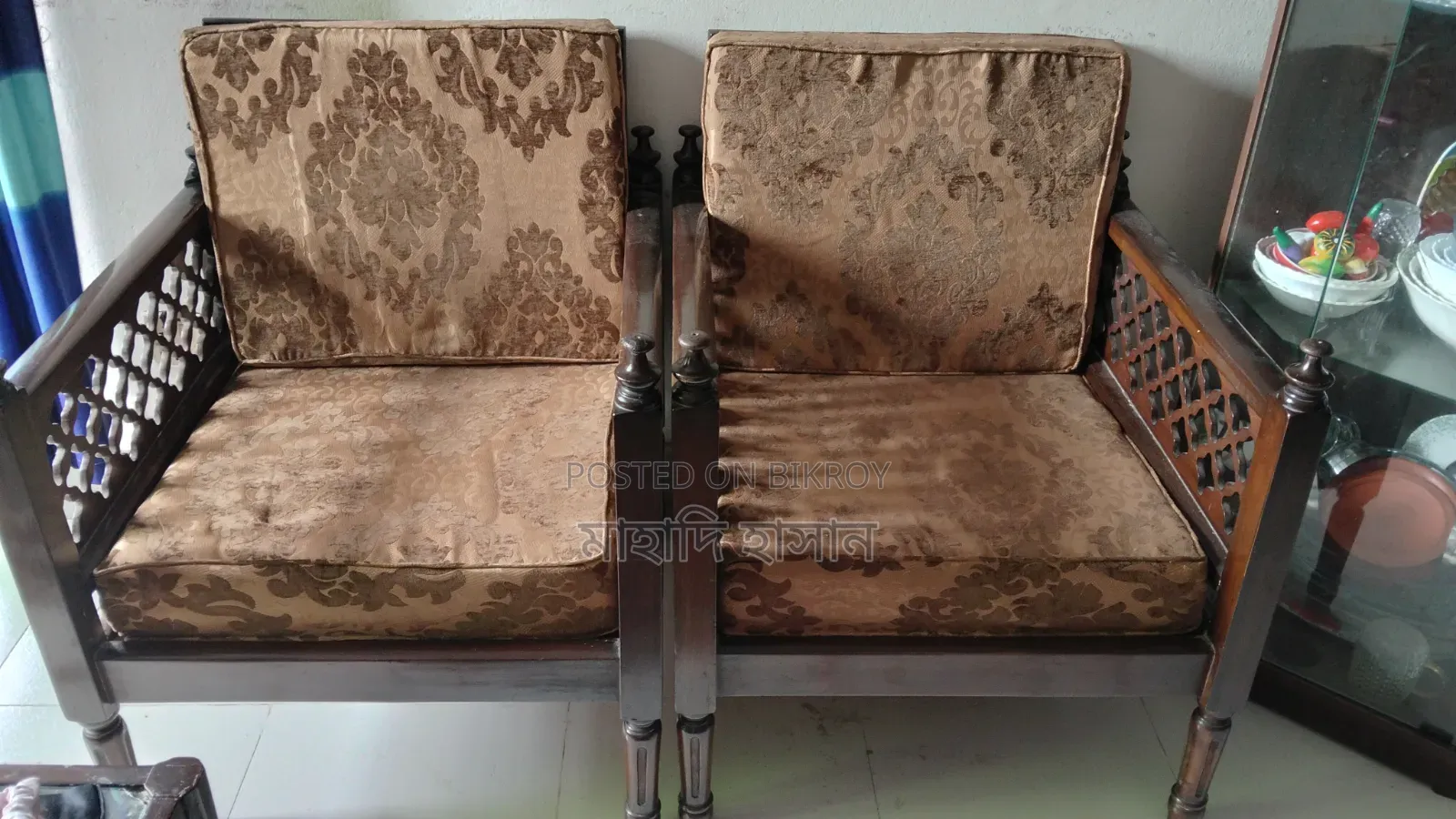 Used Sofa and Single Bed