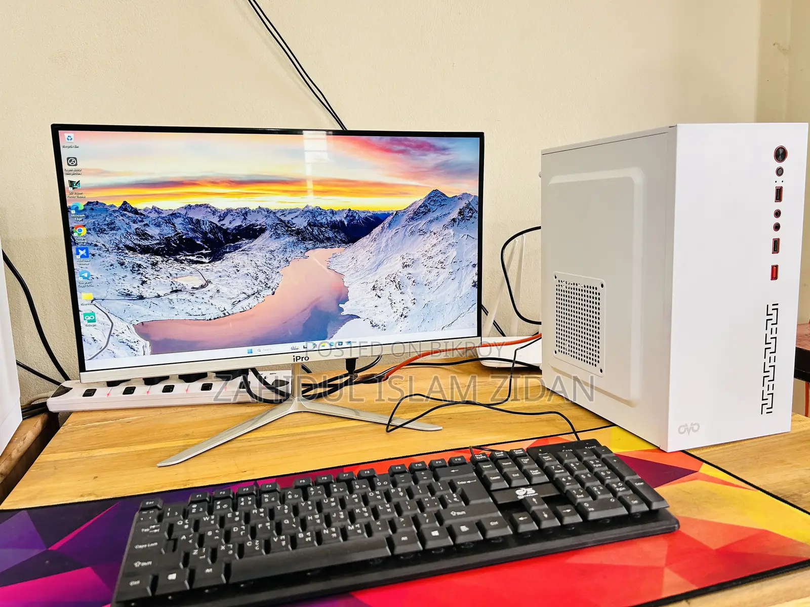 Desktop Computer 16GB Intel Core I7 SSD 128GB