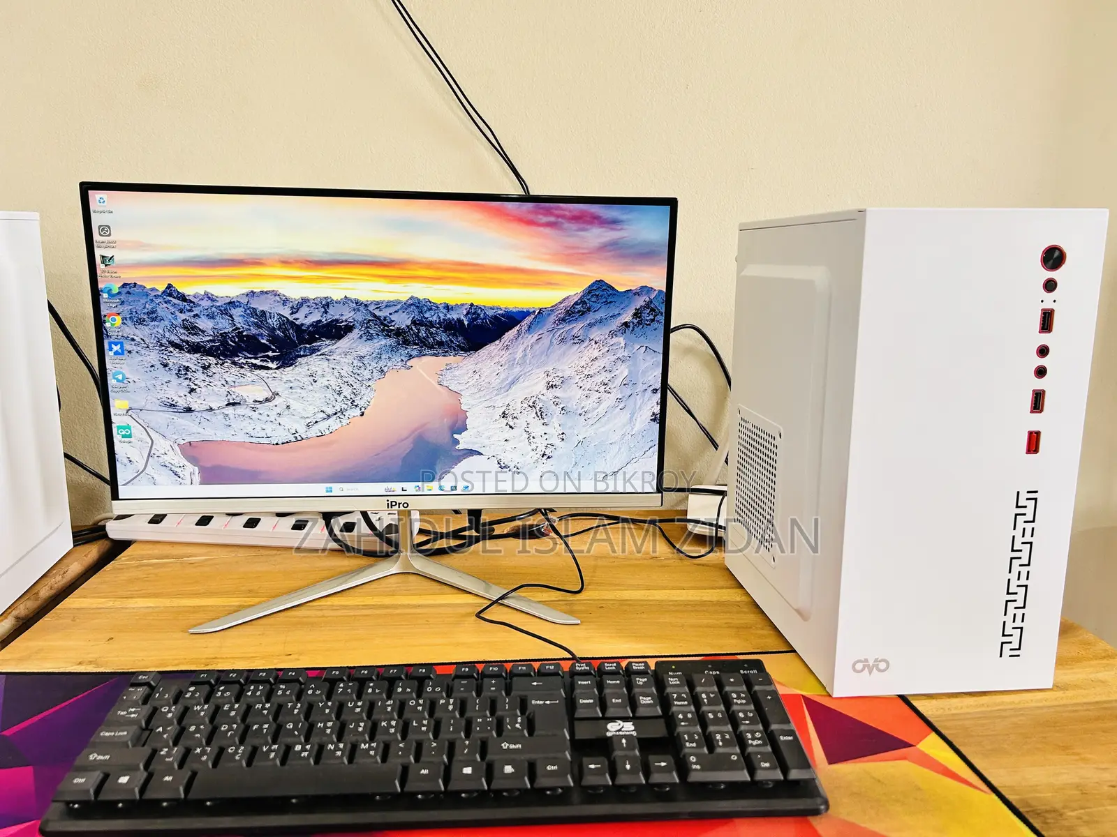 Desktop Computer 16GB Intel Core I7 SSD 128GB
