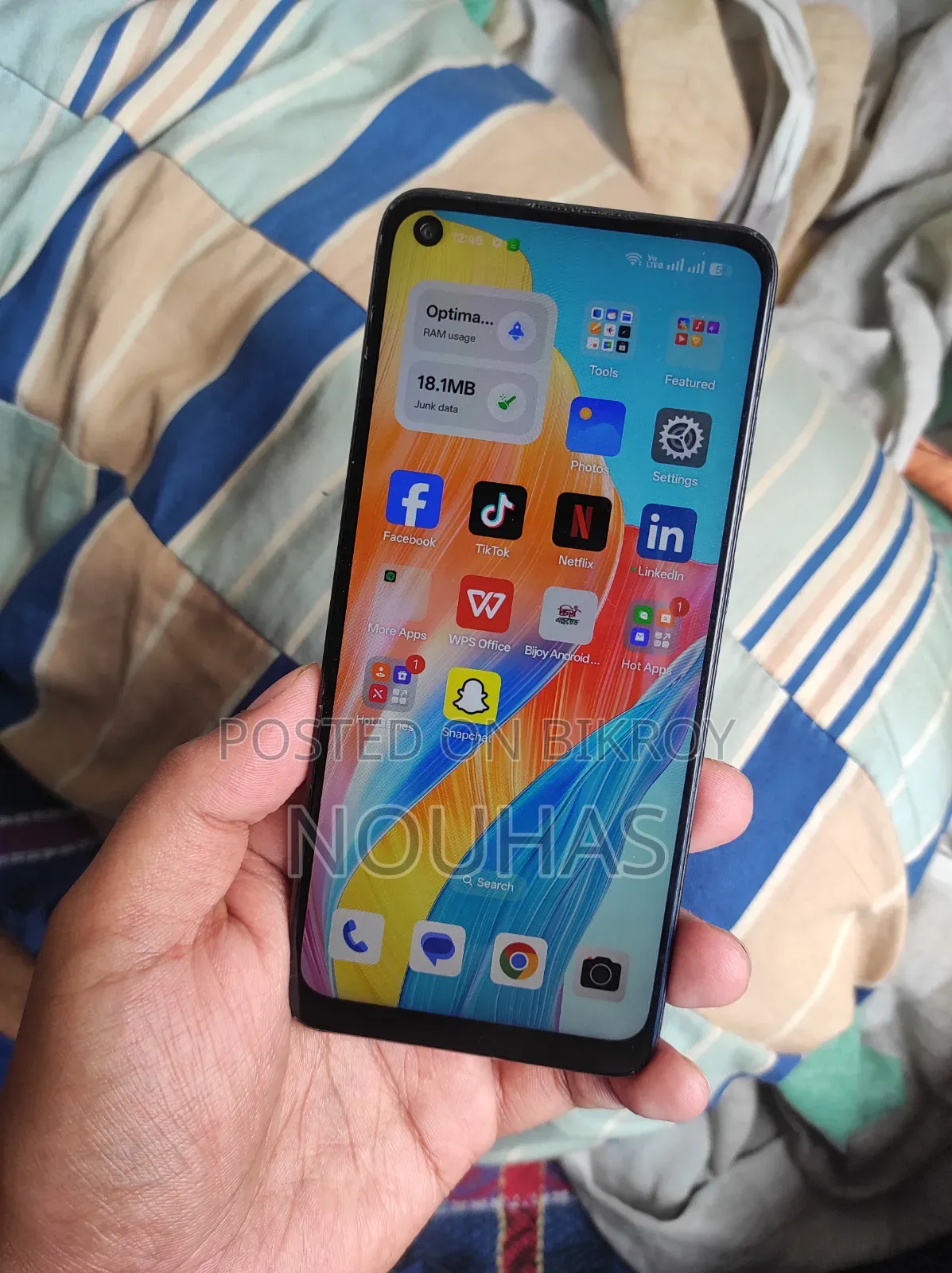 Oppo A78 4G 256 GB Black