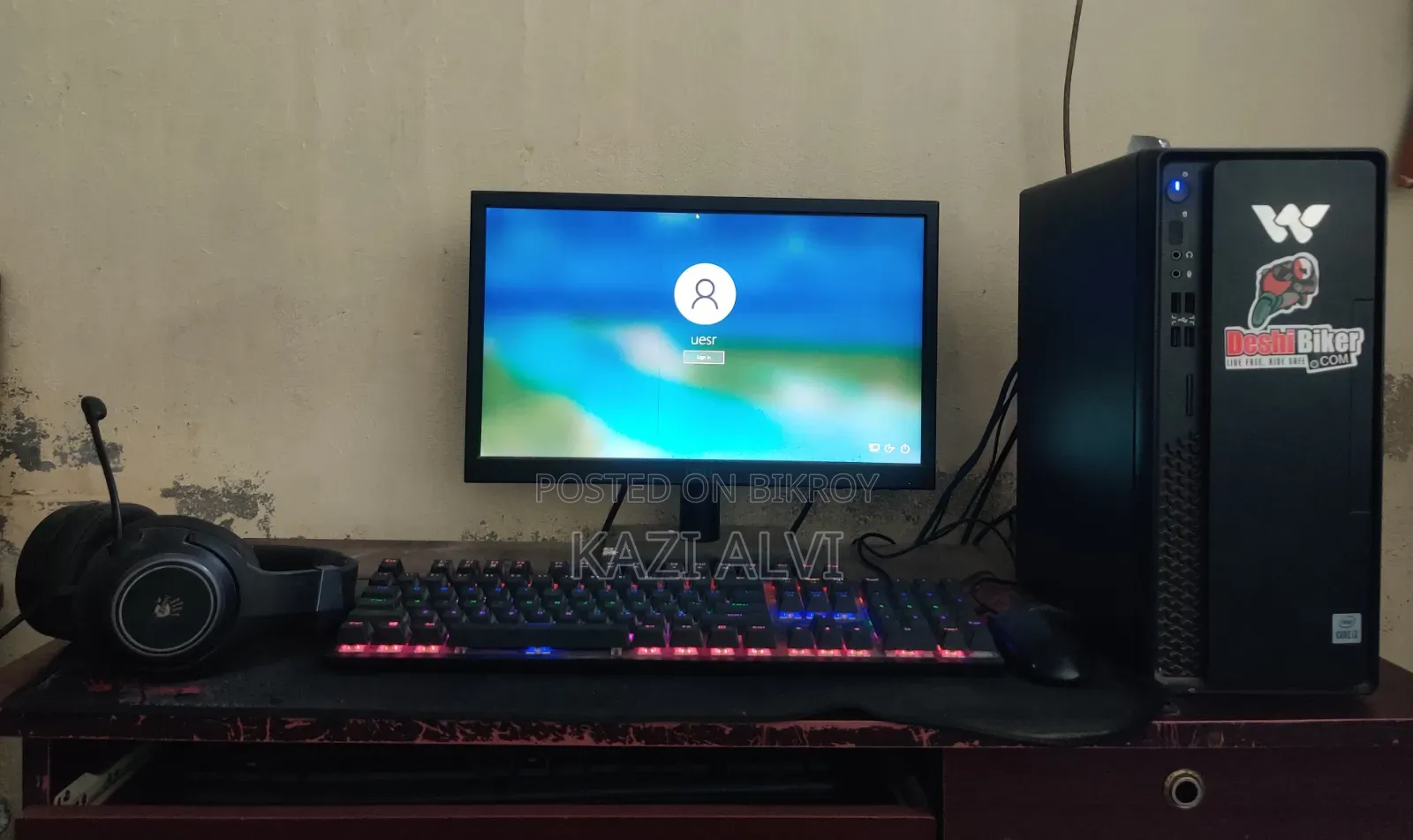 Desktop Computer 12GB Intel Core I3 SSD 512GB