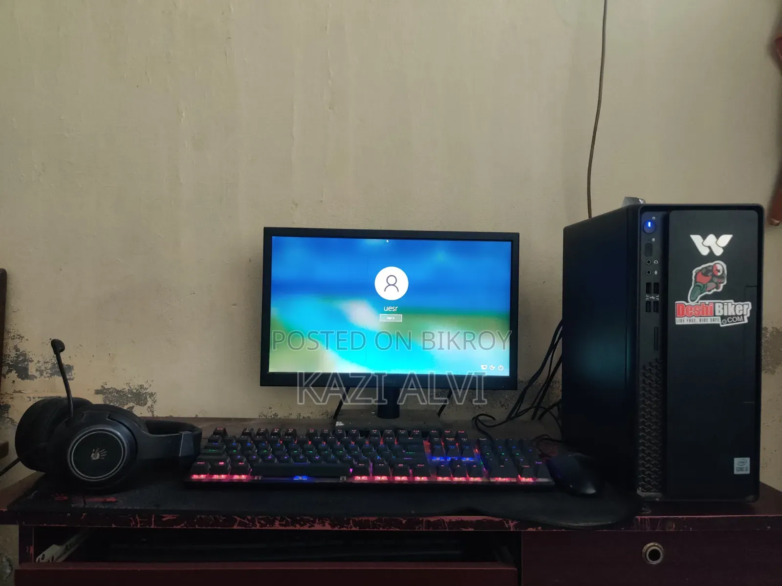 Desktop Computer 12GB Intel Core I3 SSD 512GB