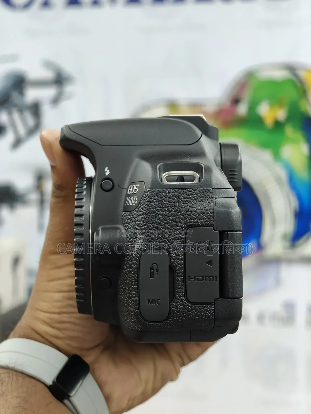 Canon 700d+18-55mm STM Lens