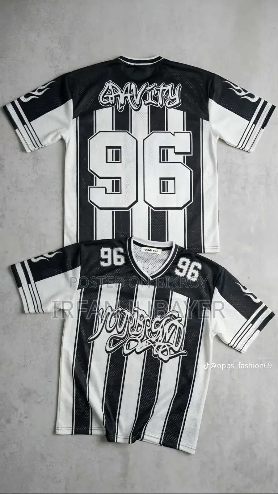Drop Shoulder Jersey