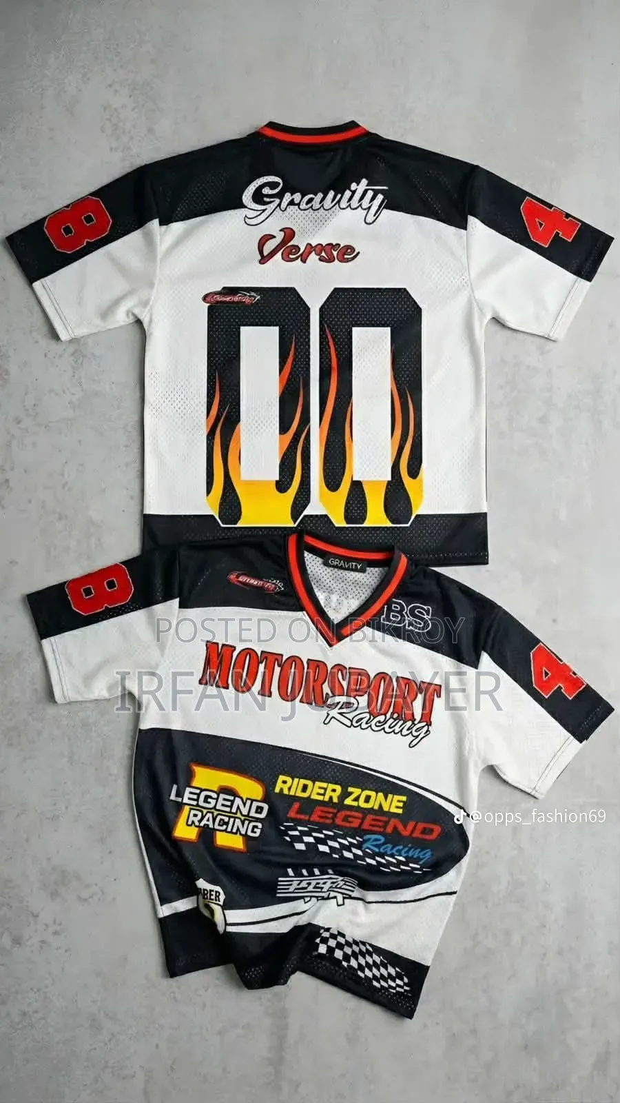 Drop Shoulder Jersey
