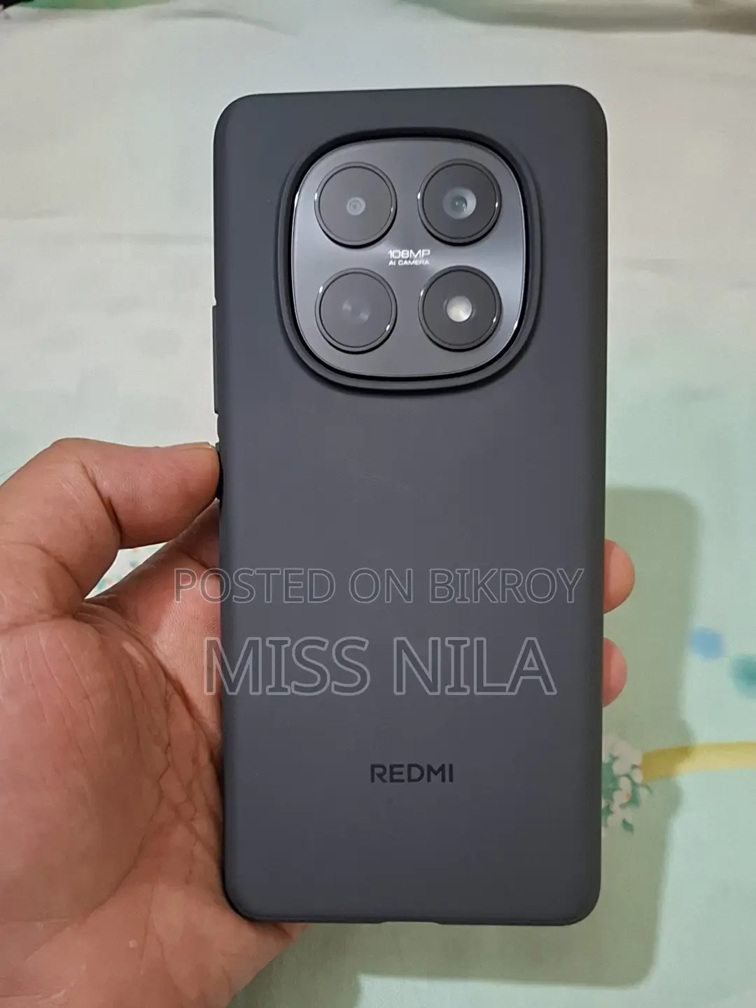 শাওমি রেডমি নোট ১৫ ১২৮ জিবি কালো
