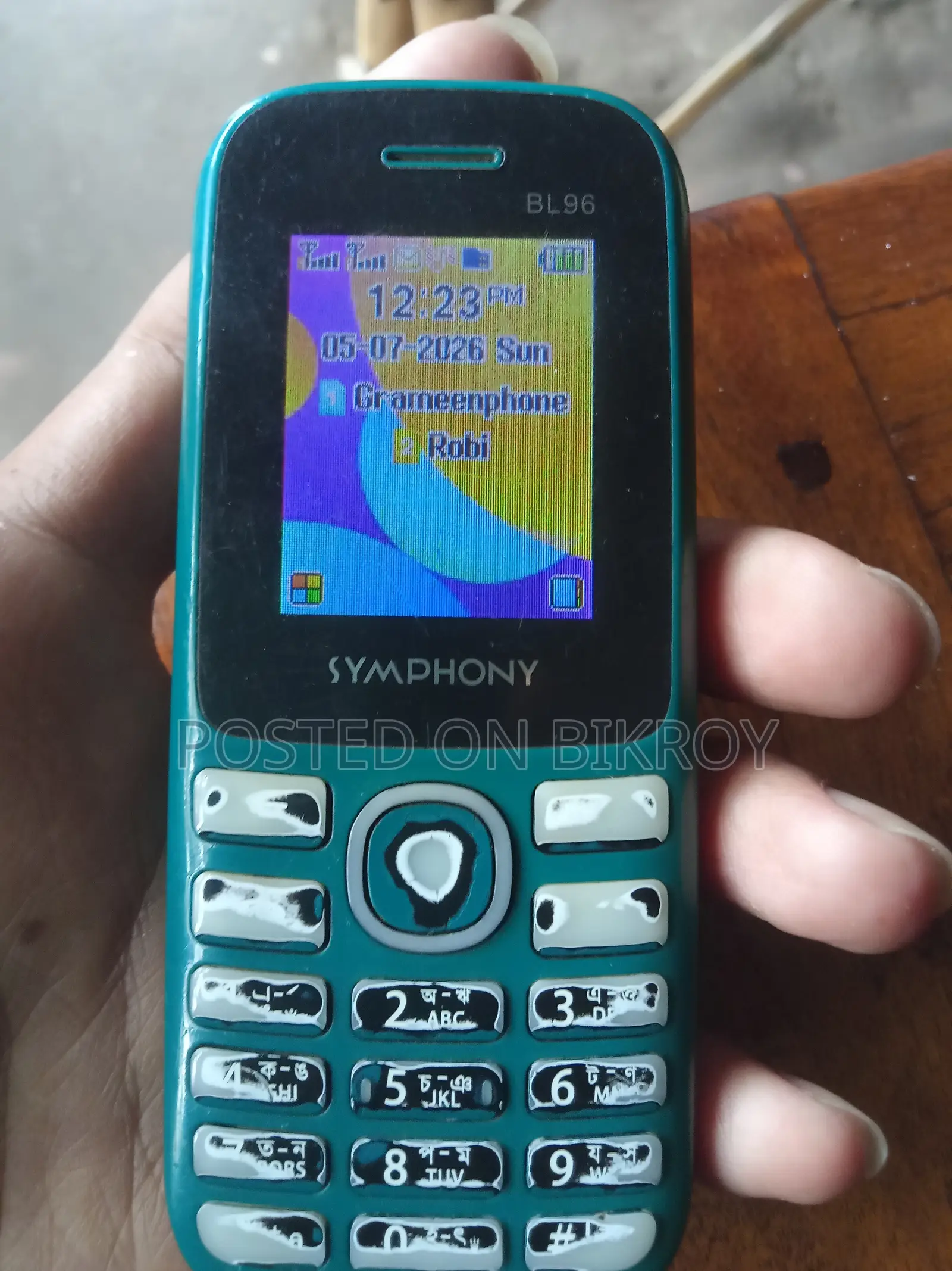 Symphony BL96 Blue