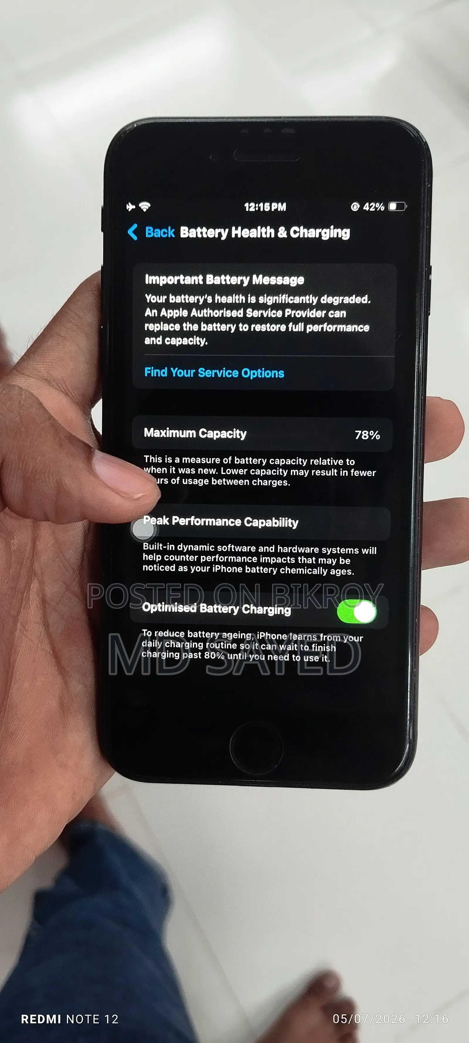 Apple iPhone SE 128 GB Black