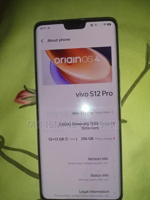 Vivo S16 Pro 256 GB Gold