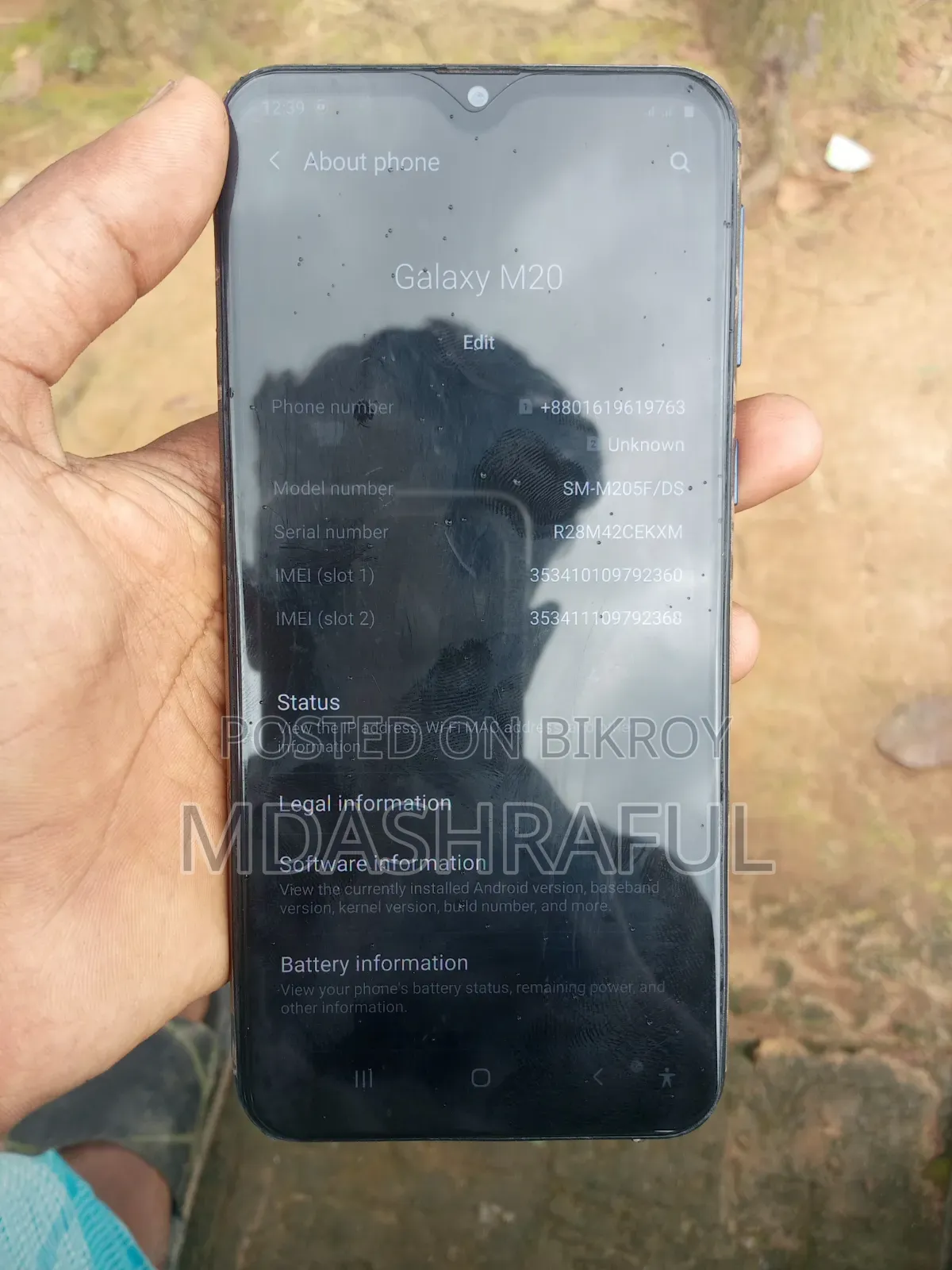 Samsung Galaxy M20 32 GB Black