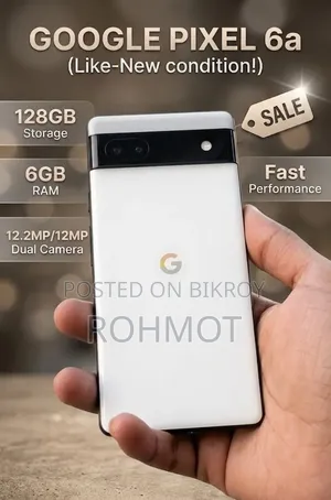 New Google Pixel 6a 128 GB White