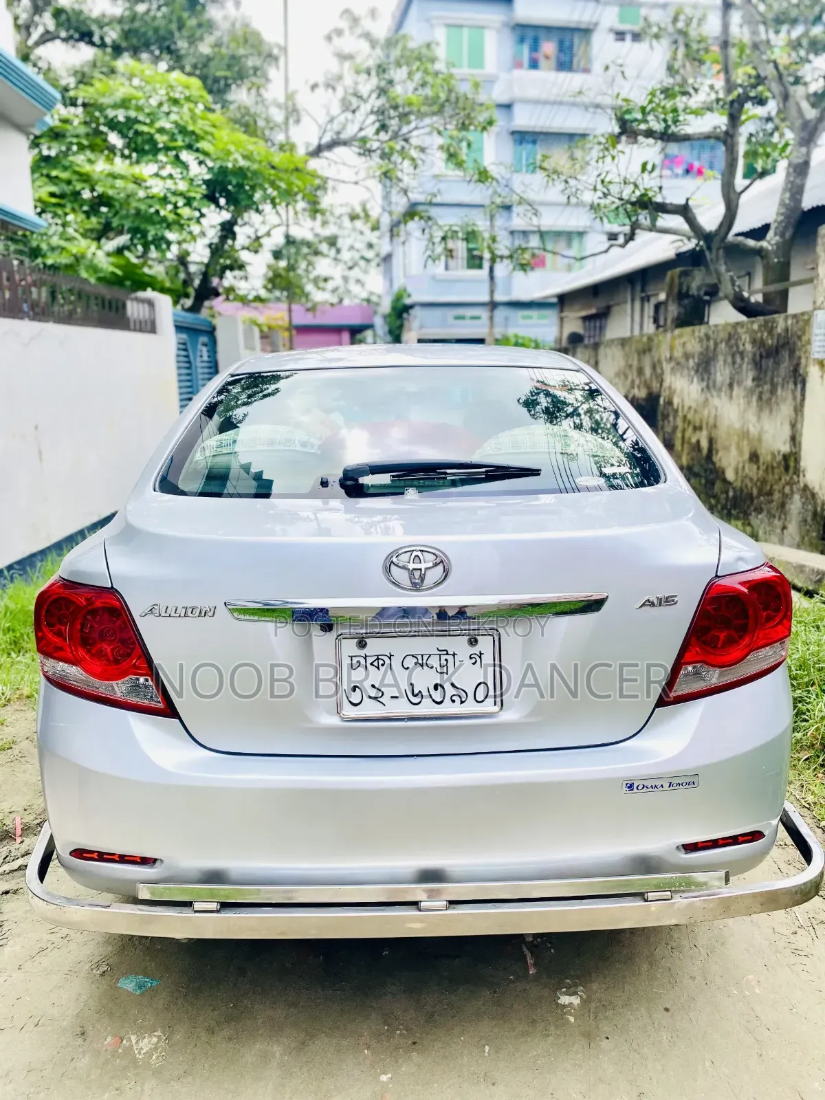 নিউ টয়োটা অ্যালিয়ন ২০১২ সিলভার