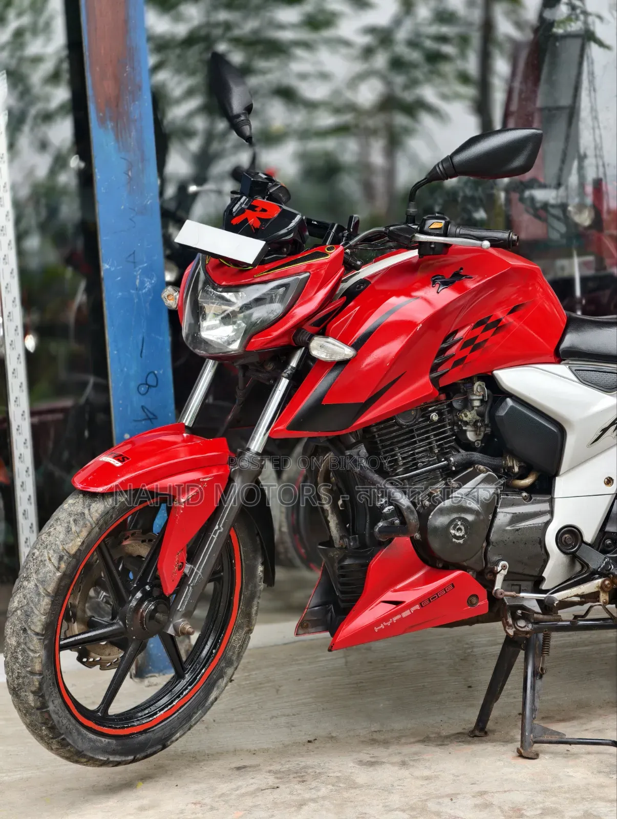 TVS Apache 160 4V 2019 Red