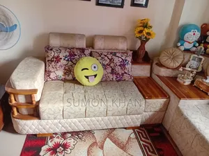 Teak Wood Corner Sofa