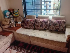 Teak Wood Corner Sofa