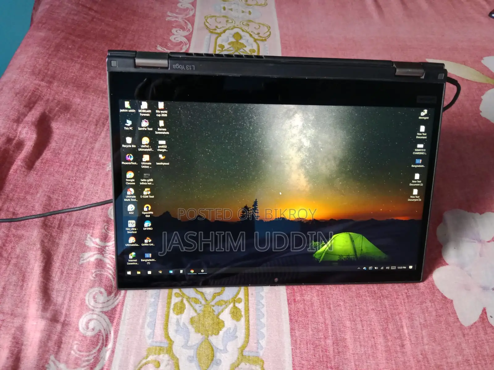 Laptop Lenovo ThinkPad L13 Yoga 16GB Intel Core I5 SSD 256GB