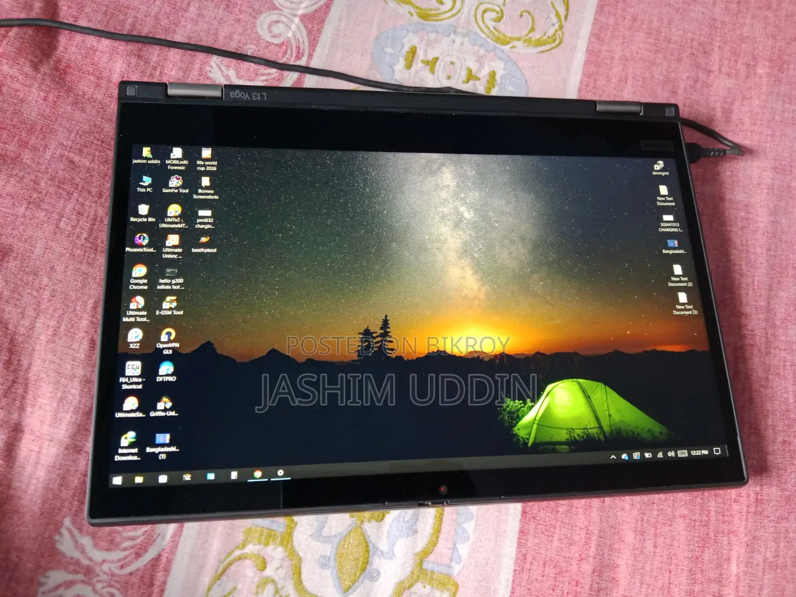 Laptop Lenovo ThinkPad L13 Yoga 16GB Intel Core I5 SSD 256GB