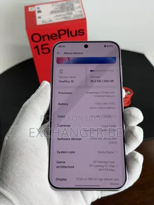 OnePlus 15 256 GB Silver