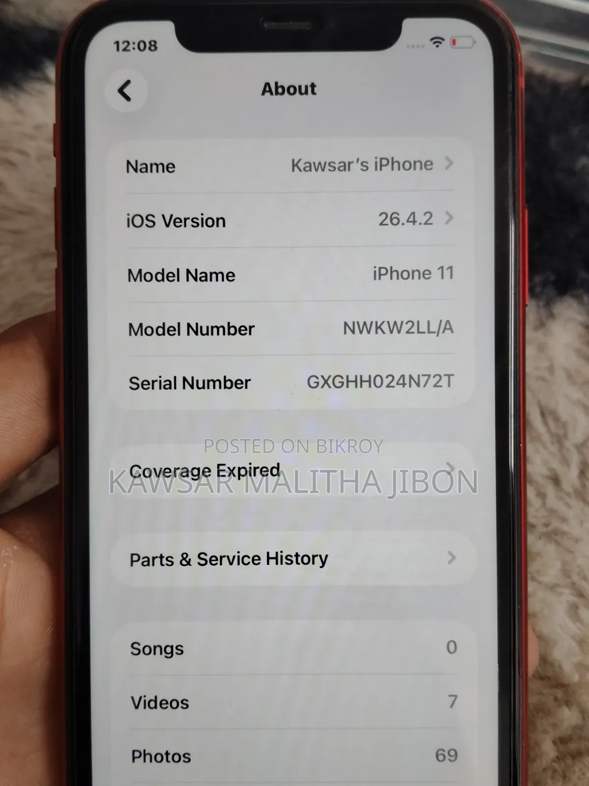 Apple iPhone 11 128 GB Red