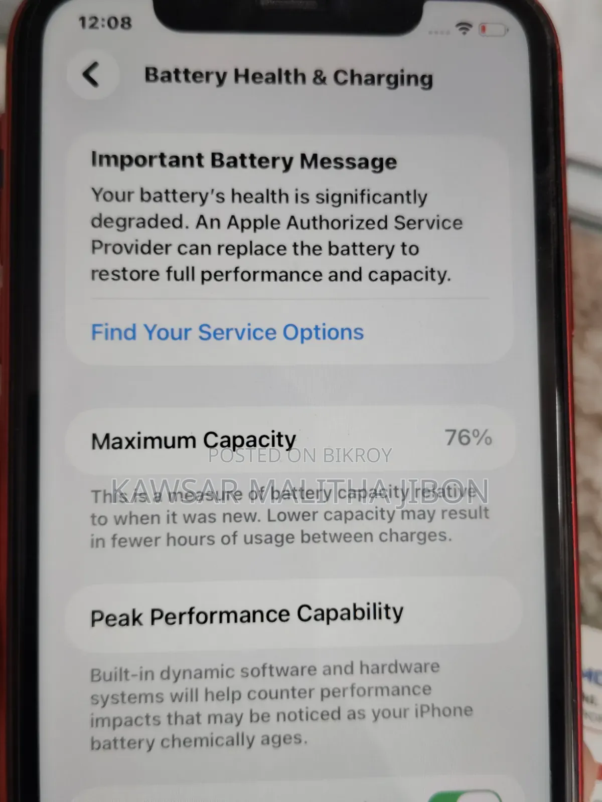 Apple iPhone 11 128 GB Red