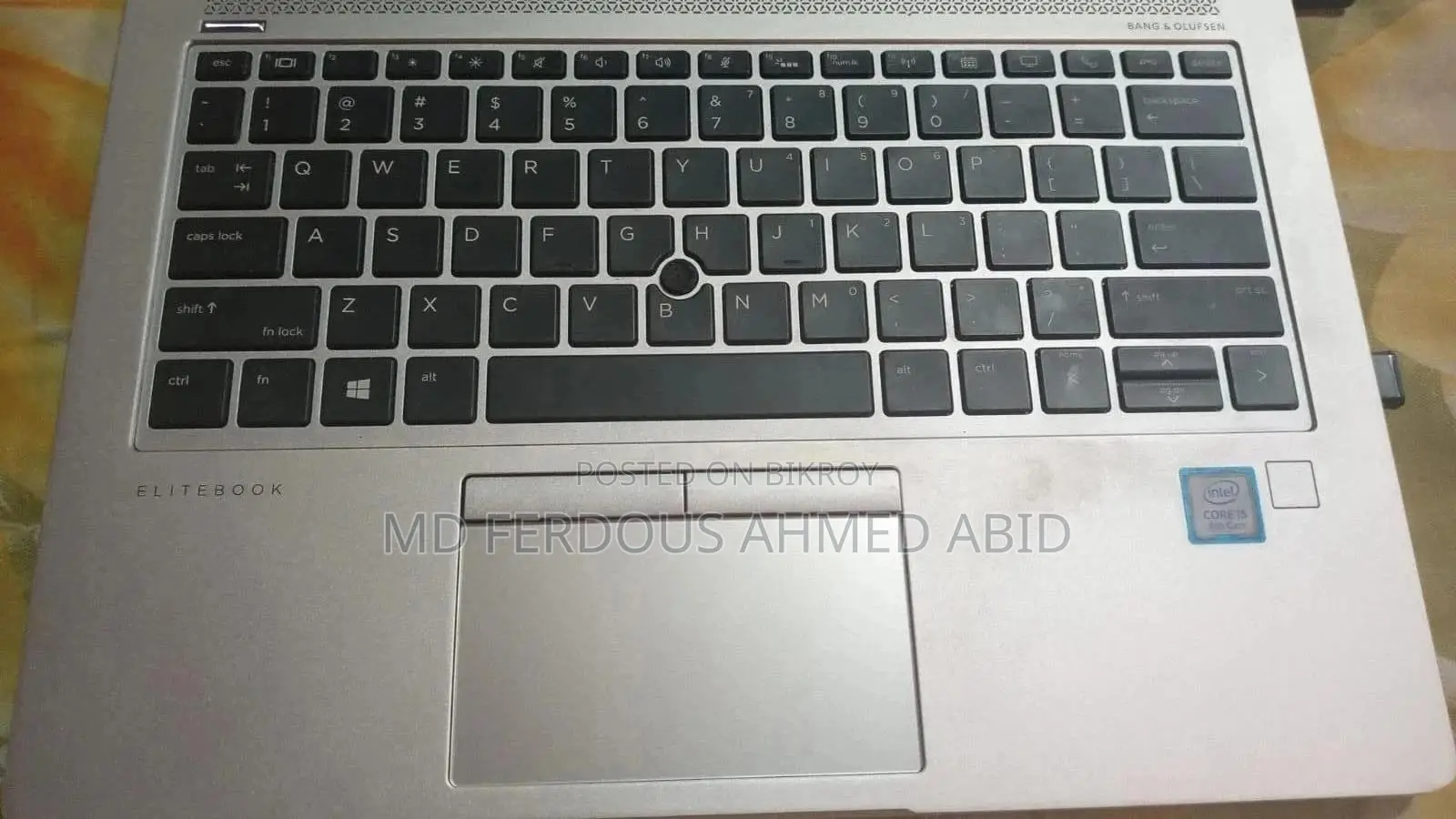 Laptop HP EliteBook 830 G5 8GB Intel Core i5 SSD 256GB
