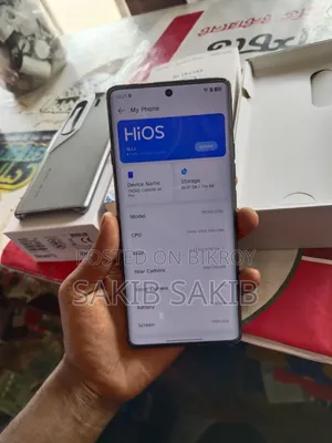 New Tecno Camon 40 Pro 4G 256 GB Black