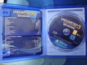 Uncharted 3 Remastered Ps4 Disc in Best Condition