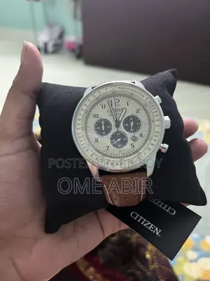 Citizen Eco-Drive Chronograph Cream Dial Men's Watch | Ca4500-08x