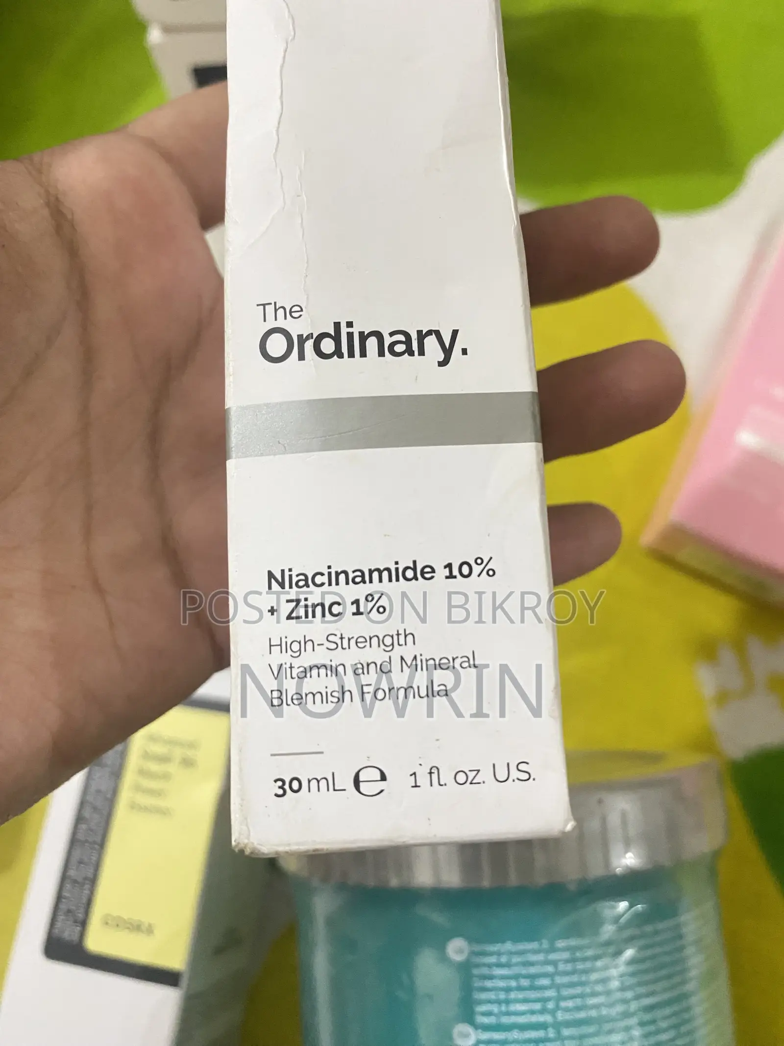 The Ordinary Niacinamide 10% + Zinc 1%