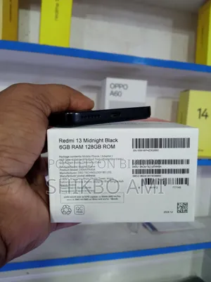 শাওমি রেডমি ১৩ ১২৮ জিবি ব্ল্যাক