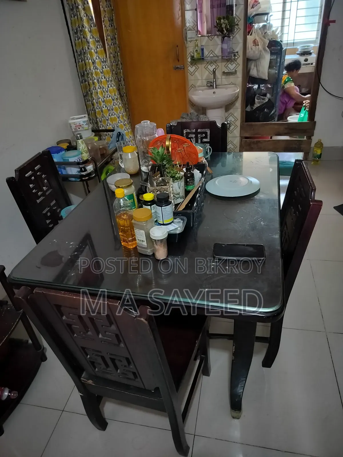 Dining Table 4 Chairs