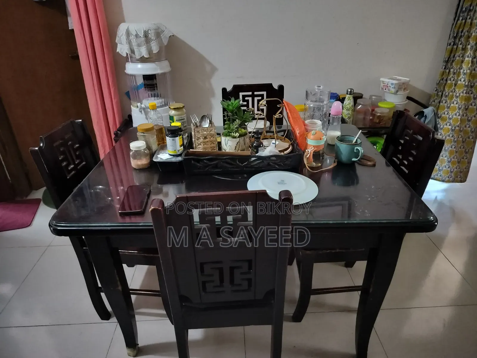 Dining Table 4 Chairs