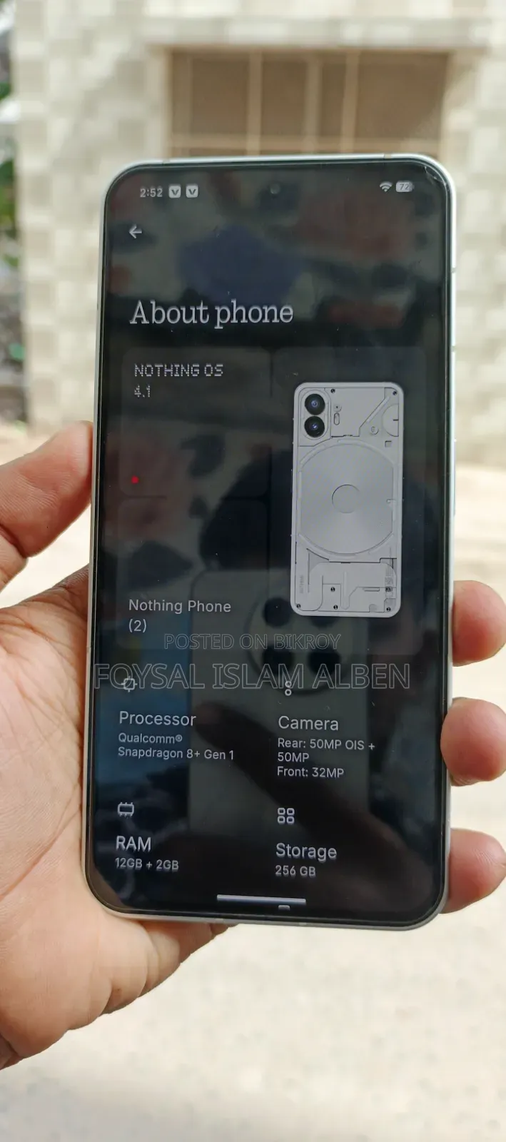 Nothing Phone 2 256 GB White