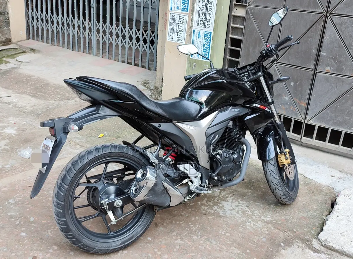 New Suzuki Gixxer Monotone 2025 Black