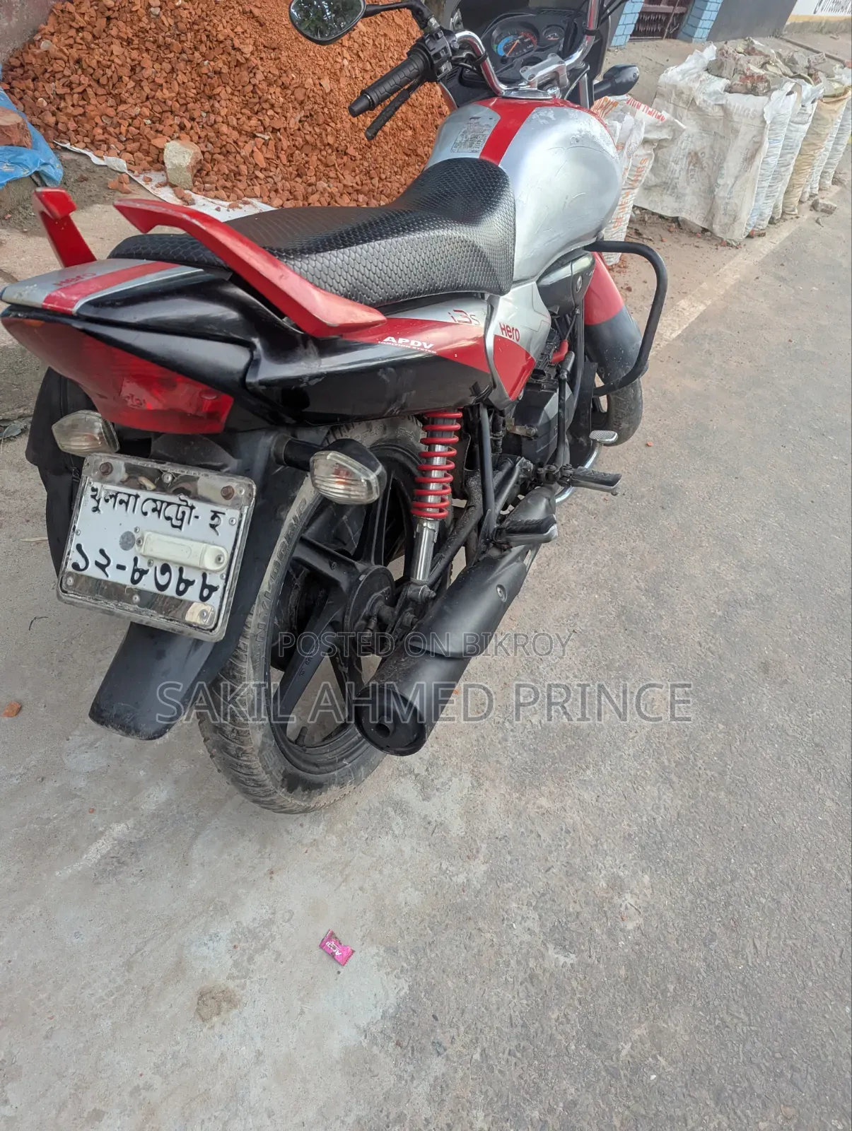 Hero Splendor iSmart 2015 Red