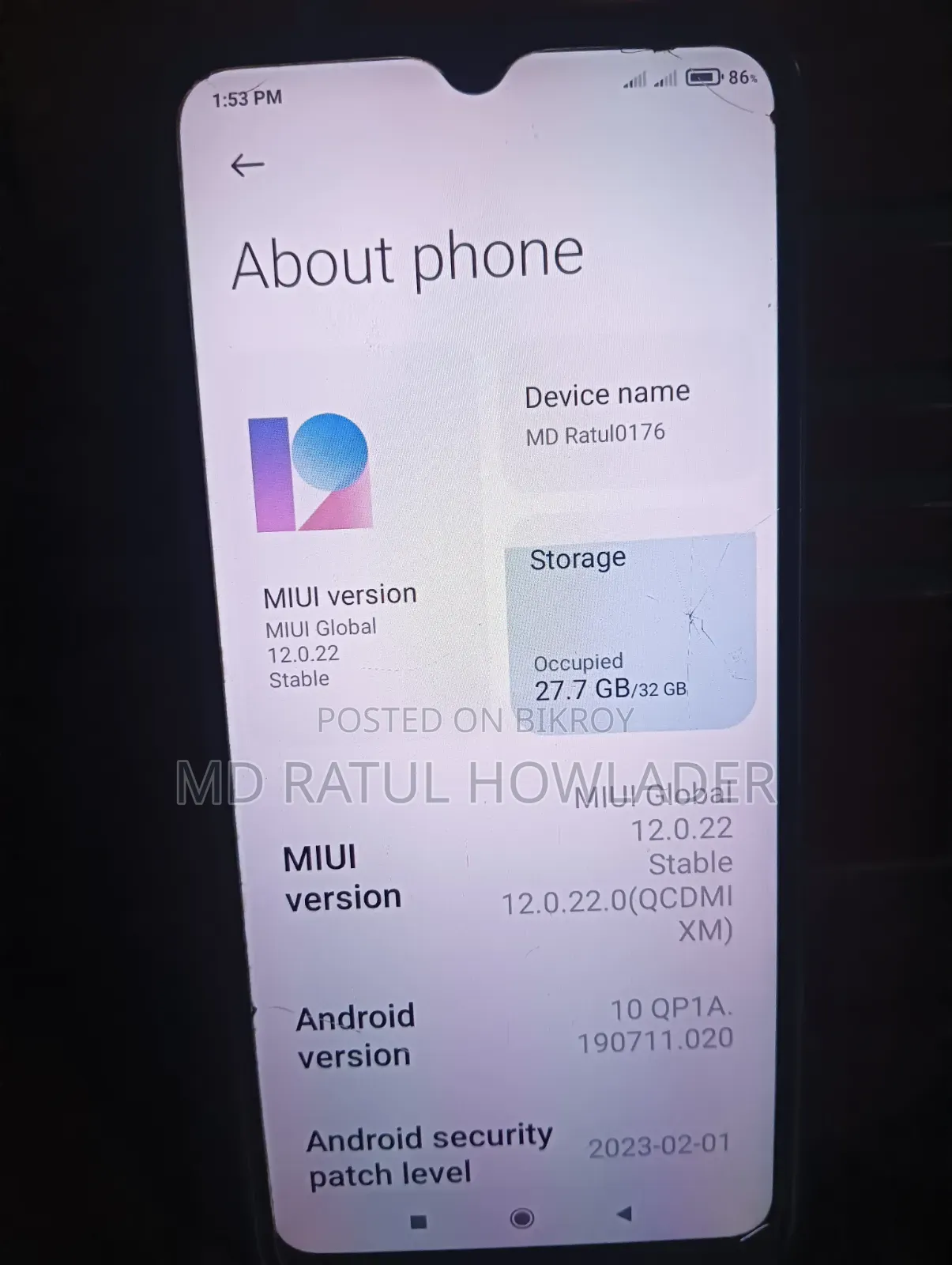 Xiaomi Redmi 9A 32 GB Black