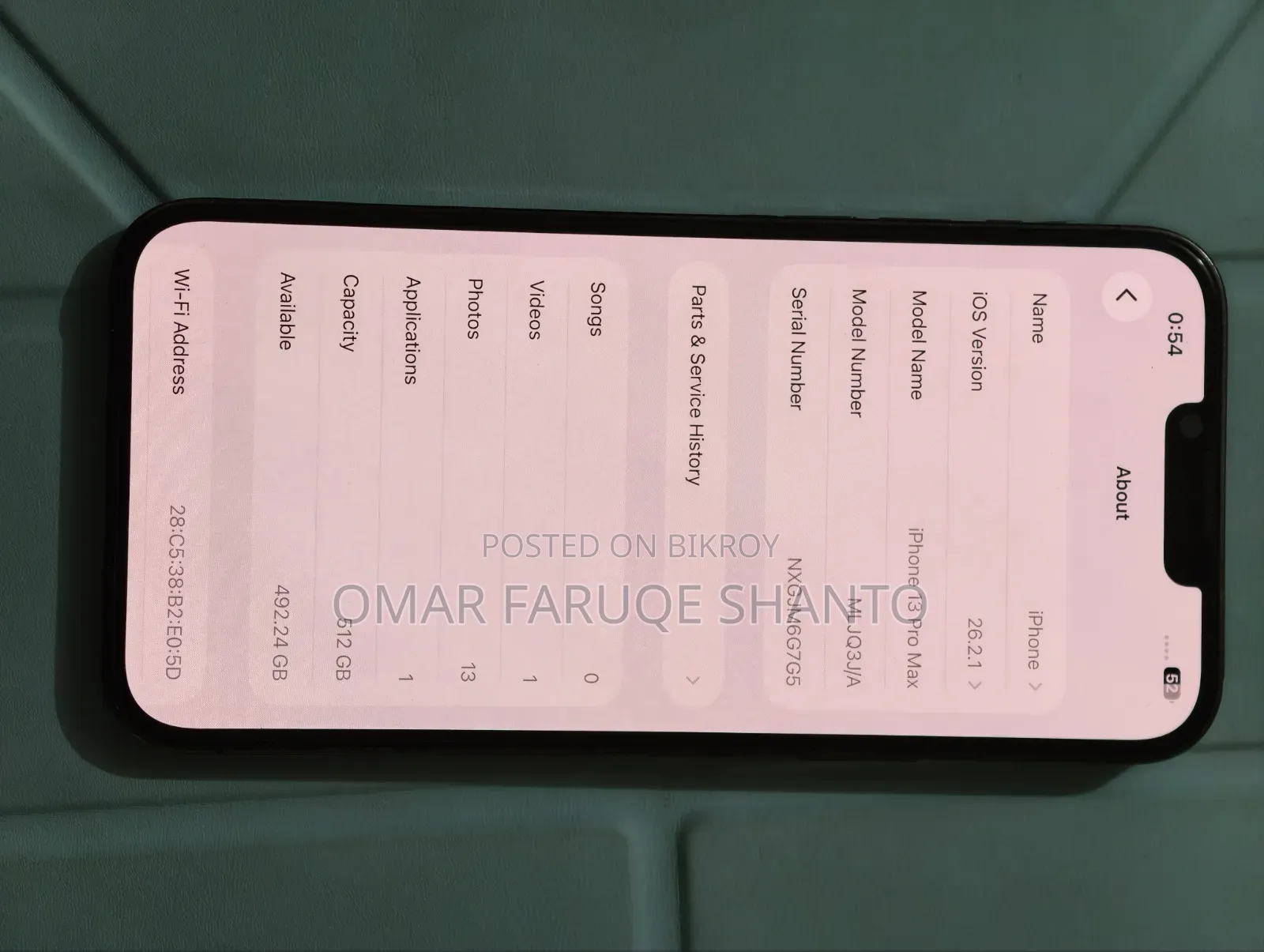 Apple iPhone 13 Pro Max 512 GB Gray