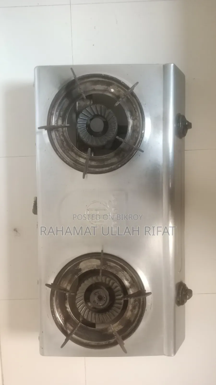 RFL Double Burner Stainless Steel Auto Gas Stove