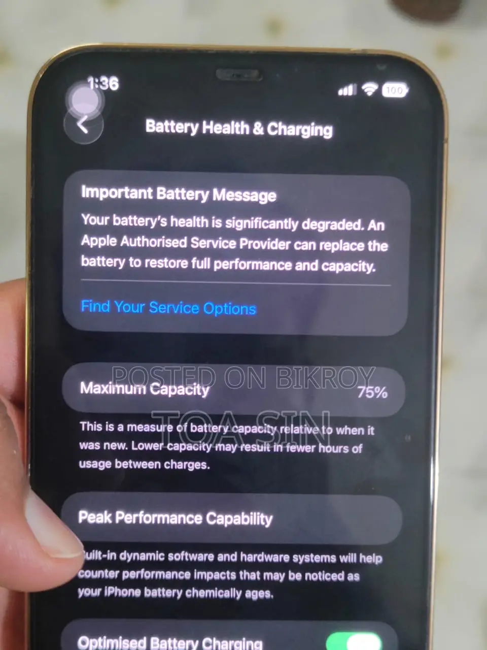 Apple iPhone 12 Pro Max 128 GB Gold
