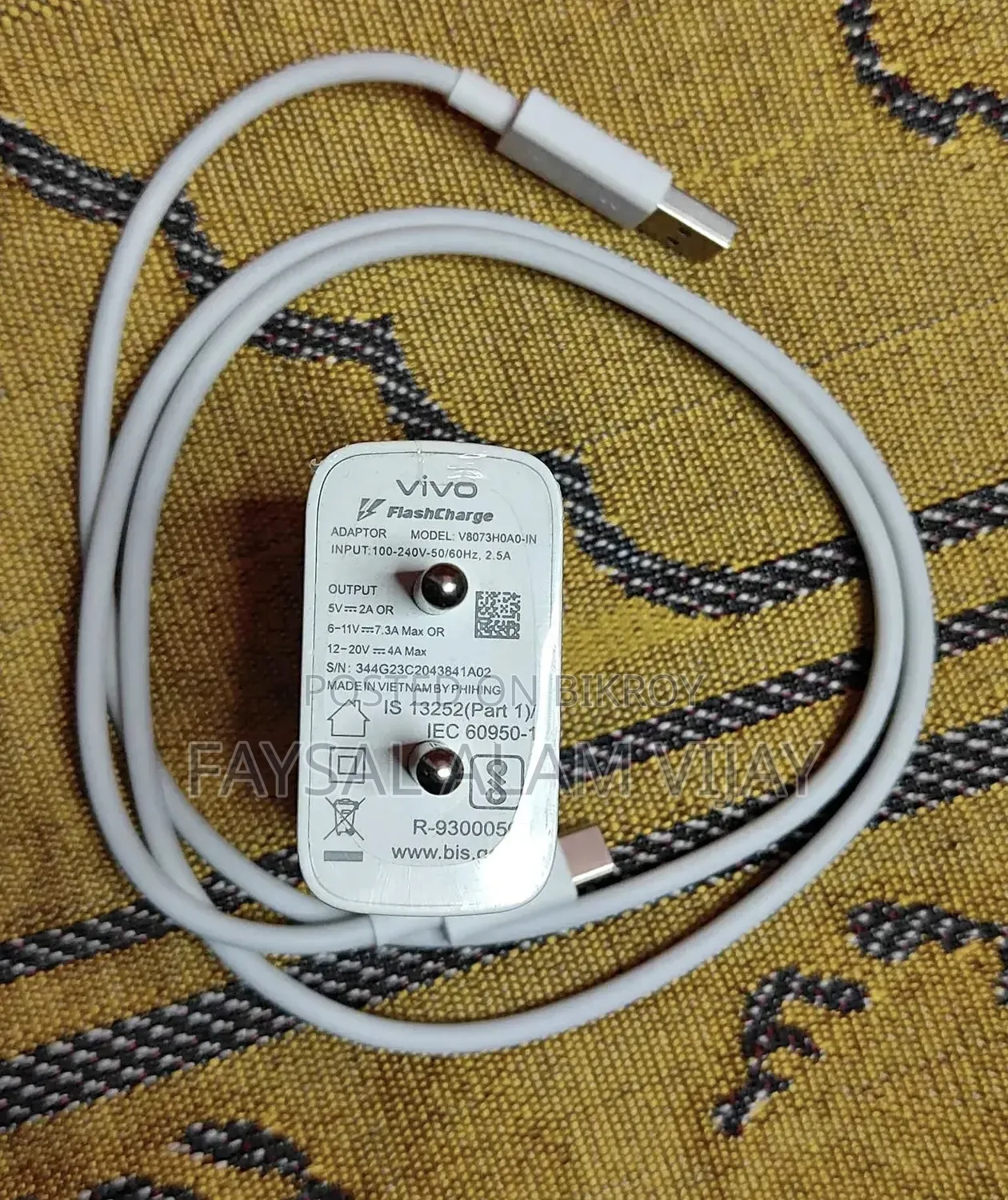 Vivo 80w Original Charger