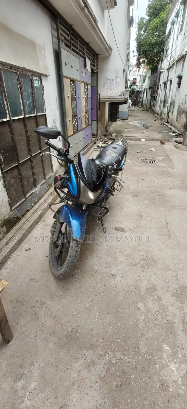 টিভিএস স্ট্রাইকার ১২৫ ২০১৮ নীল